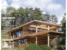 Design - Maisons bois en forme de boîtes